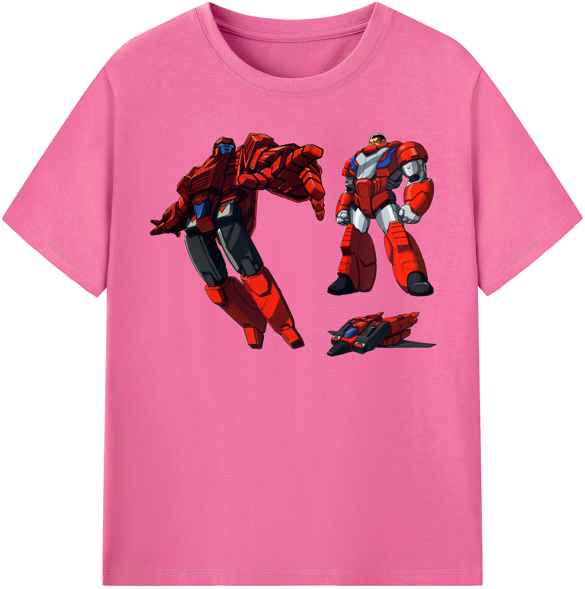 （画像用）  レディースカジュアルプリントTシャツ（綿100％）